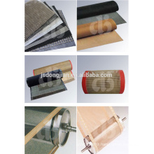 China supplier high temperature resistant PTFE Fiberglass Mesh Conveyor Belts